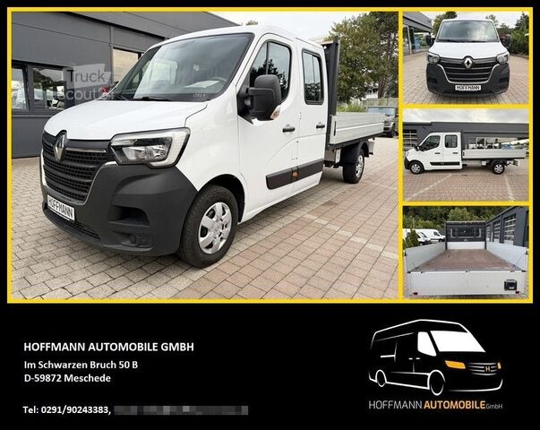Furgão pick-up RENAULT Master 2,3dCi DoKa Pritsche L3 3,5t Klima COC
