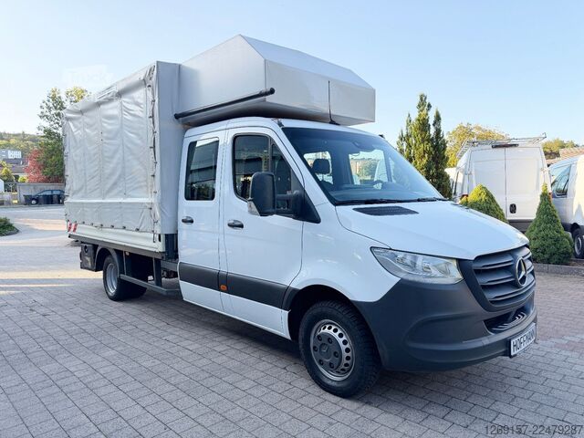 Schuifzeil bestelwagen MERCEDES-BENZ Sprinter 519 CDI 3,0 V6 Pritsche Plane DoKa RWD