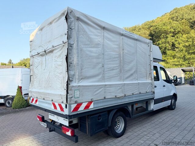 Schuifzeil bestelwagen MERCEDES-BENZ Sprinter 519 CDI 3,0 V6 Pritsche Plane DoKa RWD