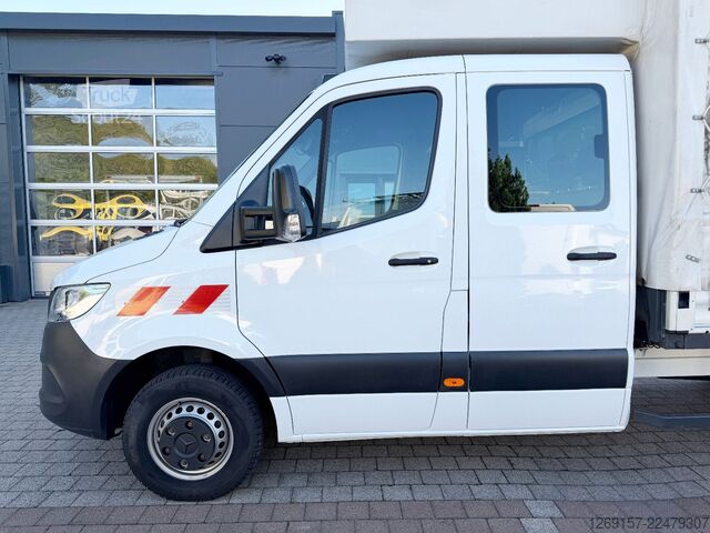 Фургон-шафа з фіранкою MERCEDES-BENZ Sprinter 519 CDI 3,0 V6 Pritsche Plane DoKa RWD