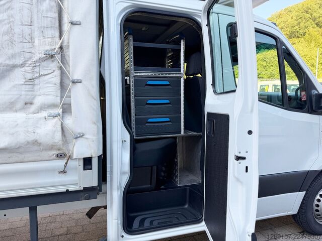 Фургон-шафа з фіранкою MERCEDES-BENZ Sprinter 519 CDI 3,0 V6 Pritsche Plane DoKa RWD
