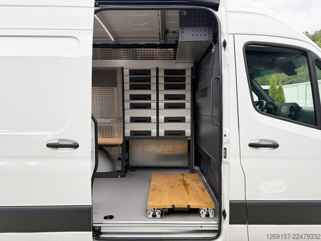 Фургон с высокой крышей MERCEDES-BENZ Sprinter 314 CDI Kasten L1H2 3.5t Werkzeugregale