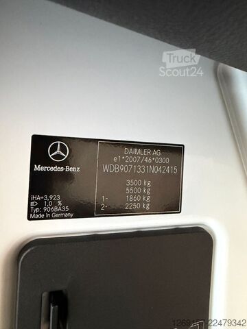 Dėžinis furgonas MERCEDES-BENZ Sprinter 316CDI L2 Werkstatt-Koffer SERVICEWAGEN