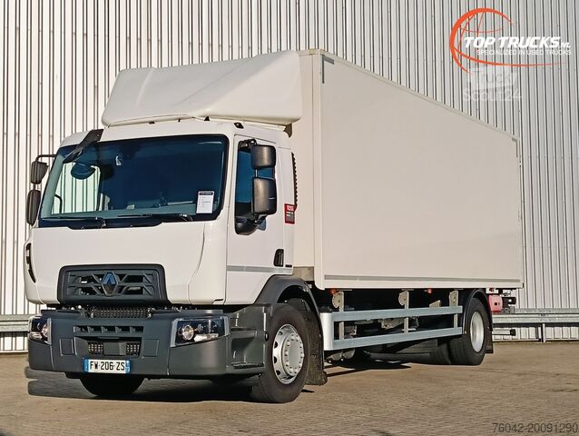 Box body Renault D 19.380 Retarder, Airco, 19t. milieuzone toega...