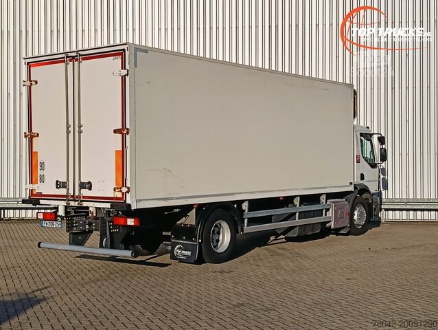 Box body Renault D 19.380 Retarder, Airco, 19t. milieuzone toega...