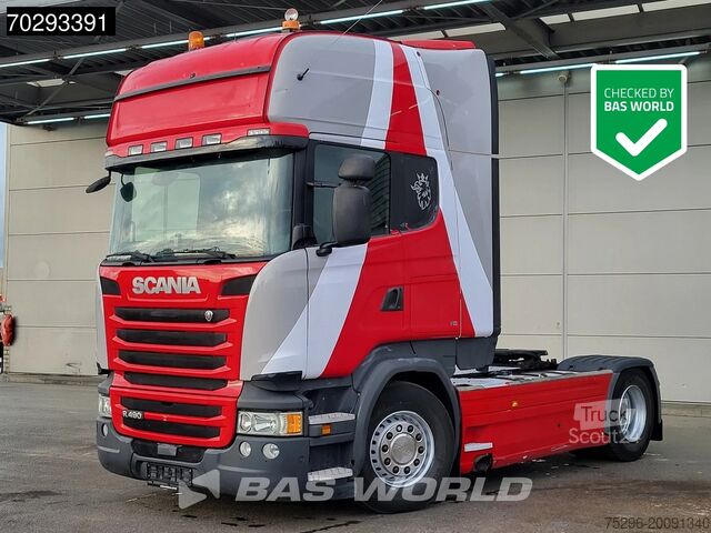 Standard tractor Scania R490 4X2 Retarder Navi Euro 6