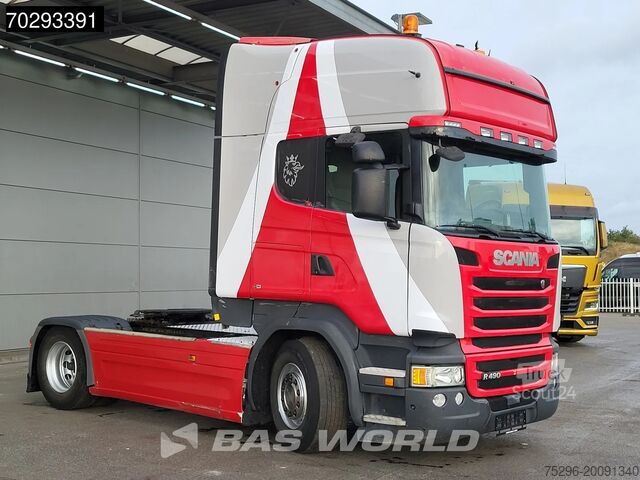 Standard tractor Scania R490 4X2 Retarder Navi Euro 6