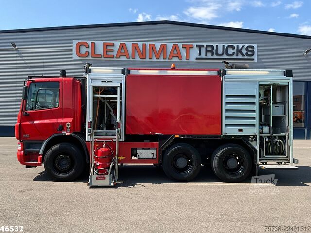 Tűzoltóautó DAF FAT 75 CF 360 6x4 ZIEGLER Brandweer / schuimblu...
