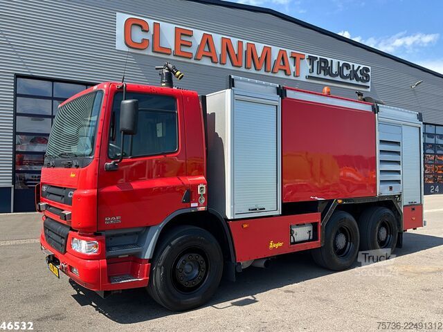 Tűzoltóautó DAF FAT 75 CF 360 6x4 ZIEGLER Brandweer / schuimblu...