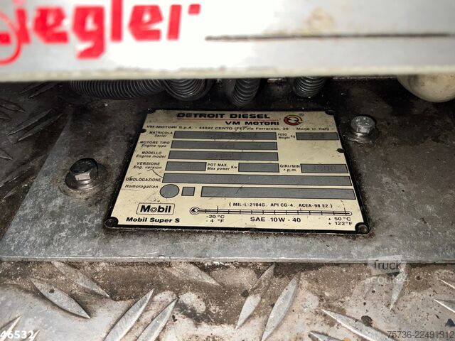 Autopompa DAF FAT 75 CF 360 6x4 ZIEGLER Feuerwehr / schuimblu...