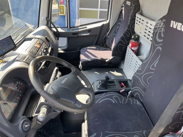 üç yollu vinçli damperli kamyon Iveco Eurocargo 180e28