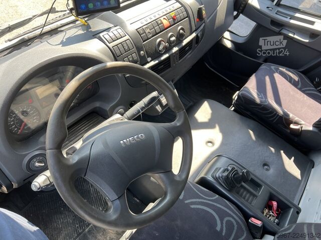 üç yollu vinçli damperli kamyon Iveco Eurocargo 180e28