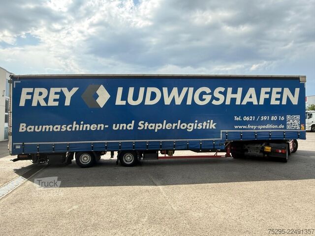 Търговско превозно средство  Rufa 2 Achs Tieflader hohe LBW Rampe gekröpft