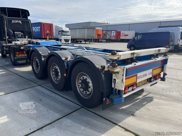 Transporte de contenedores RENDERS-HAS O4/DA 08 EURO 800 CONTAINERCHASSIS