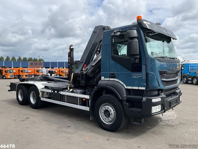 Kablio rankenos sistema Iveco Trakker AD450T/P Euro 6 Hiab 18 Tonmeter laadkraan