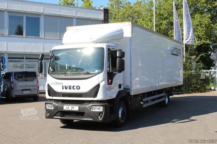 Kuorma-auto umpikorilla Iveco Eurocargo  120-210 E6 Koffer 8,6m Klima LBW1500Kg
