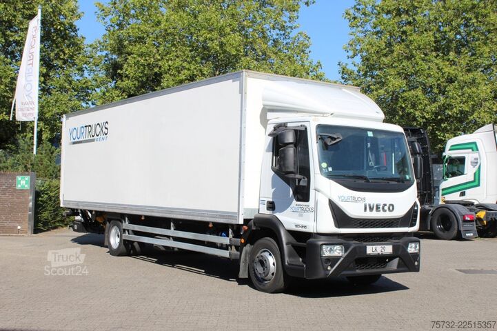 Kuorma-auto umpikorilla Iveco Eurocargo  120-210 E6 Koffer 8,6m Klima LBW1500Kg