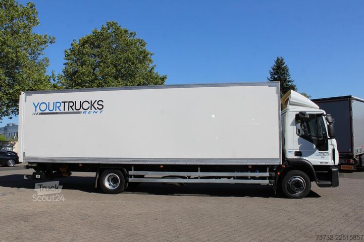 Kuorma-auto umpikorilla Iveco Eurocargo  120-210 E6 Koffer 8,6m Klima LBW1500Kg