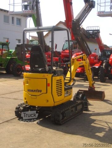 Minibagger Komatsu PC 14 R - 3HS * 2x Löffel * * Vorführm.