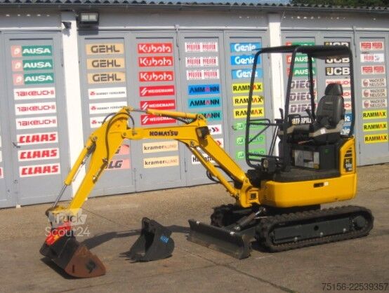 Minibagger Komatsu PC 14 R - 3HS * 2x Löffel * * Vorführm.