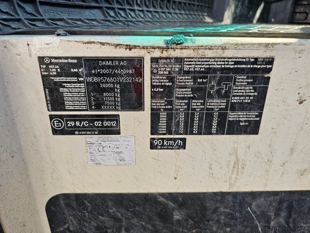 Autospecială de gunoi MERCEDES-BENZ 2629 2 Kammern