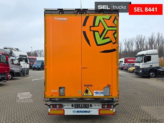 Atvērta puspiekabe ar tentu KRONE SD / Hubdach / EDSCHA / Mega / Liftachse