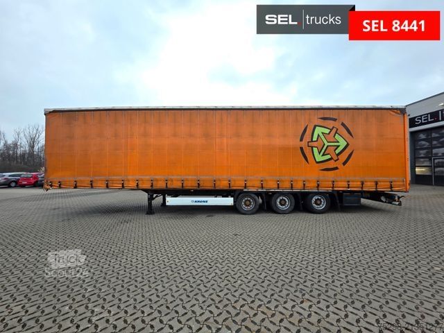 Atvērta puspiekabe ar tentu KRONE SD / Hubdach / EDSCHA / Mega / Liftachse