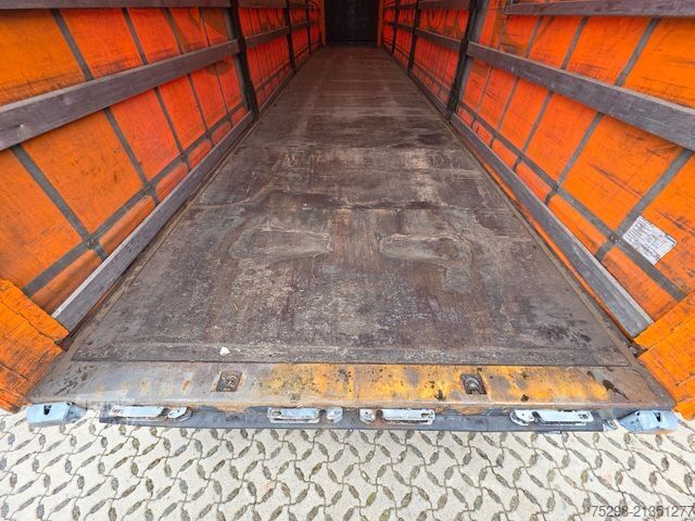 Atvērta puspiekabe ar tentu KRONE SD / Hubdach / EDSCHA / Mega / Liftachse