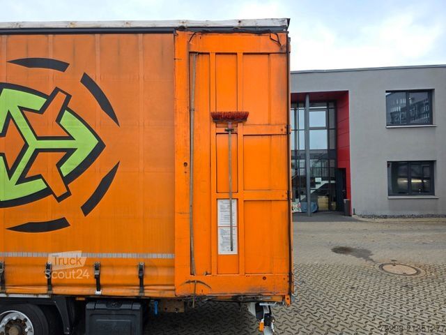 Atvērta puspiekabe ar tentu KRONE SD / Hubdach / EDSCHA / Mega / Liftachse