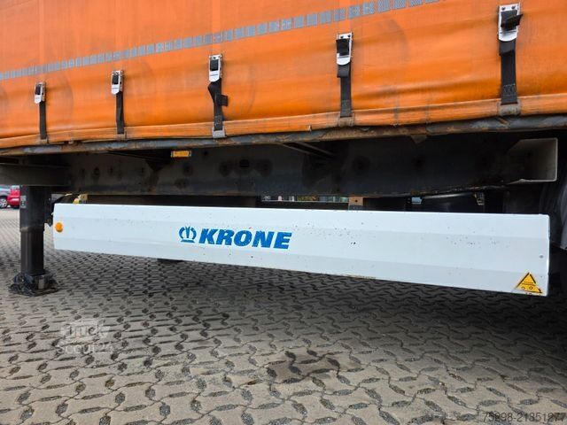 Atvērta puspiekabe ar tentu KRONE SD / Hubdach / EDSCHA / Mega / Liftachse