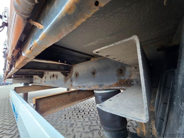 Atvērta puspiekabe ar tentu KRONE SD / Hubdach / EDSCHA / Mega / Liftachse