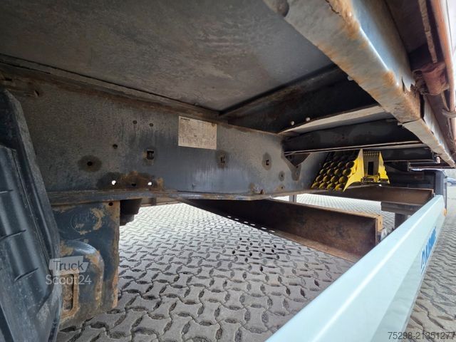 Atvērta puspiekabe ar tentu KRONE SD / Hubdach / EDSCHA / Mega / Liftachse