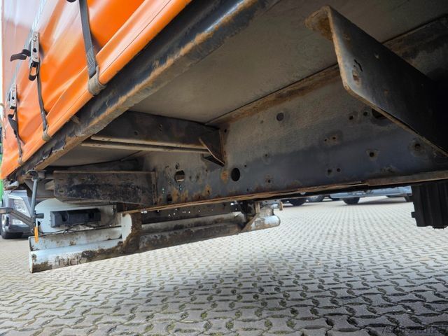 Atvērta puspiekabe ar tentu KRONE SD / Hubdach / EDSCHA / Mega / Liftachse