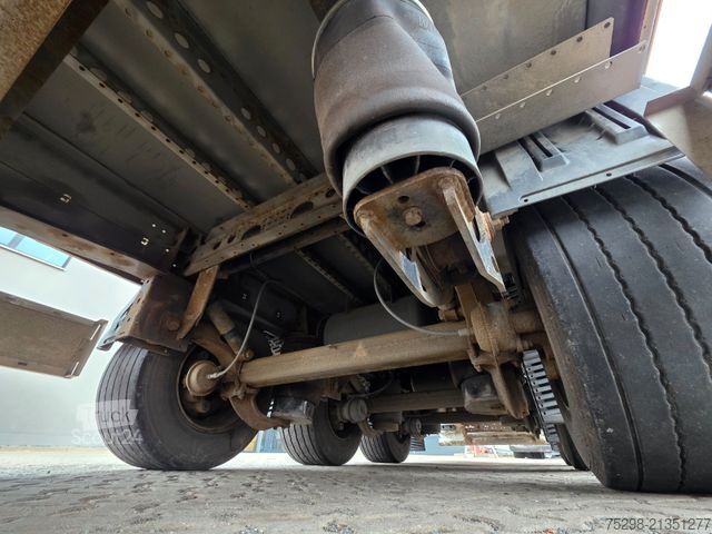 Atvērta puspiekabe ar tentu KRONE SD / Hubdach / EDSCHA / Mega / Liftachse