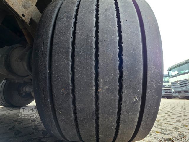 Atvērta puspiekabe ar tentu KRONE SD / Hubdach / EDSCHA / Mega / Liftachse