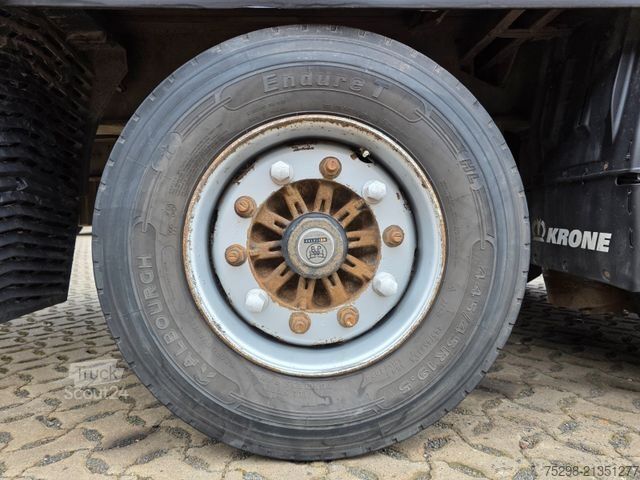 Atvērta puspiekabe ar tentu KRONE SD / Hubdach / EDSCHA / Mega / Liftachse