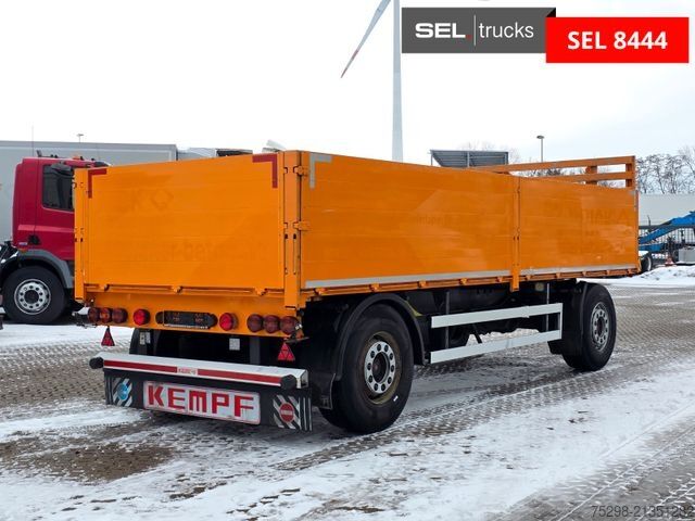 Atvira priekaba KEMPF PA18 / Baustoff / 40 mm