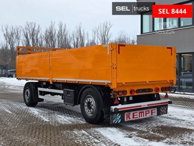 Atvira priekaba KEMPF PA18 / Baustoff / 40 mm