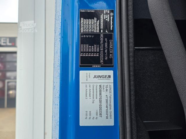 Фургон (грузовой автомобиль) MERCEDES-BENZ Atego 1223 / Ladebordwand