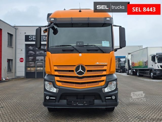 Macara montată pe camion MERCEDES-BENZ Actros 2543 / Baustoff/Retarder/Lenk-Liftachse