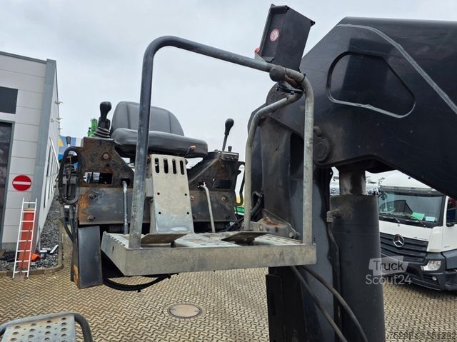 Macara montată pe camion MERCEDES-BENZ Actros 2543 / Baustoff/Retarder/Lenk-Liftachse