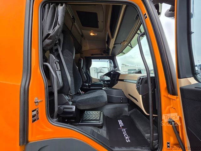 Macara montată pe camion MERCEDES-BENZ Actros 2543 / Baustoff/Retarder/Lenk-Liftachse