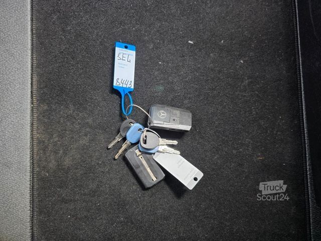 Macara montată pe camion MERCEDES-BENZ Actros 2543 / Baustoff/Retarder/Lenk-Liftachse