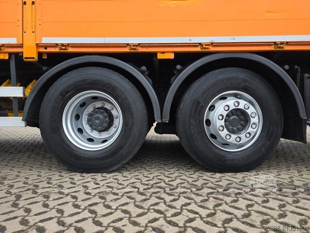 Macara montată pe camion MERCEDES-BENZ Actros 2543 / Baustoff/Retarder/Lenk-Liftachse