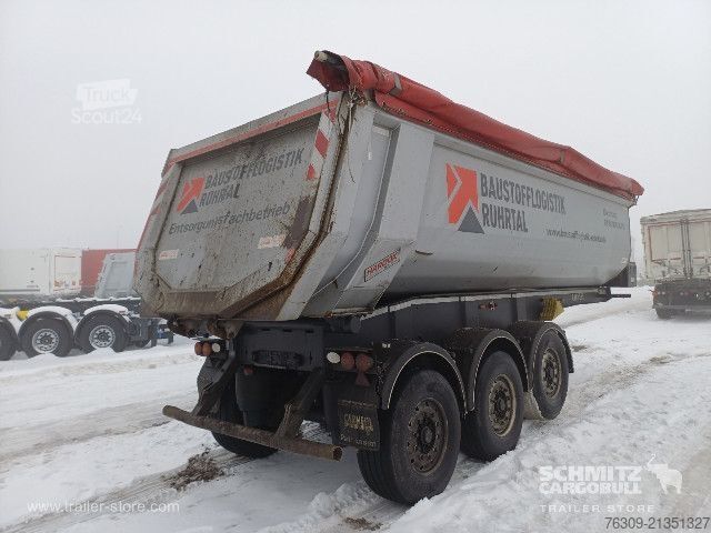 Savivartis puspriekabė Carnehl Kipper Stahlrundmulde 26m³