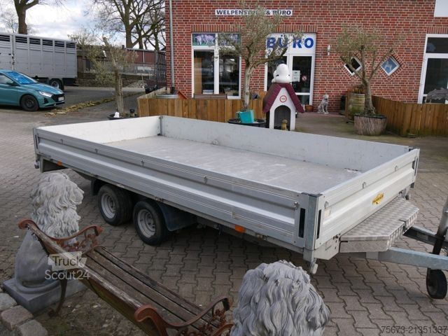 Anhänger mit offener Pritsche HUMBAUR Pritsche 4,10 m Innenlänge