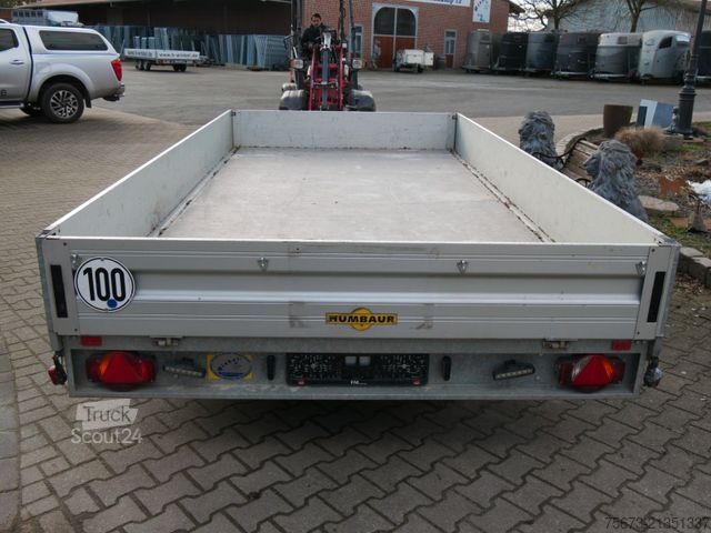 Anhänger mit offener Pritsche HUMBAUR Pritsche 4,10 m Innenlänge