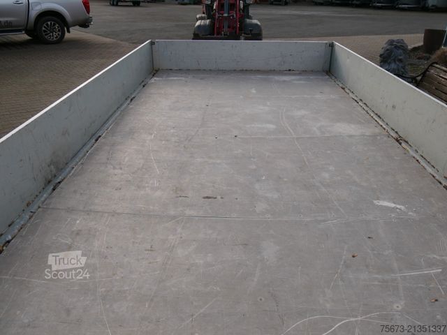 Anhänger mit offener Pritsche HUMBAUR Pritsche 4,10 m Innenlänge