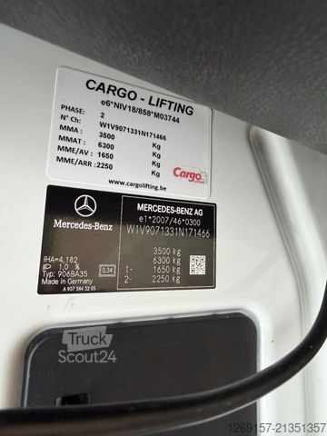 Фургон-самоскид MERCEDES-BENZ Sprinter 317 CDI Pritsche Kipper RWD COC 3,5t