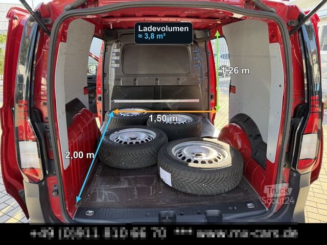 Ploščati dostavnik VW Caddy Maxi Aut. Klima Navi Kamera 2 Schiebetüren